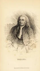 Albrecht von Haller, anatomiste, naturaliste et poète suisse, 1708-1777